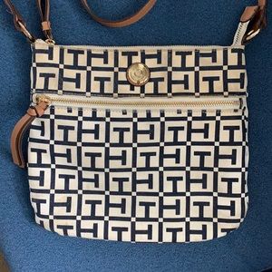 Tommy Hilfiger TH Graphic Fabric Crossbody Handbag